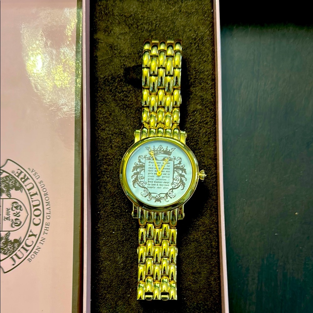 Juicy Couture Gold Watch